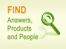 Find answers, products, and people
